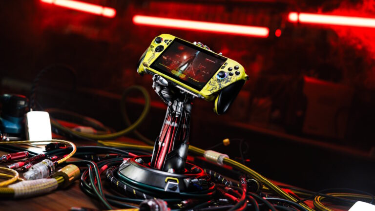 شرکت AK Mod با خلق یک ROG Xbox Ally X با تم خیرهکنندهی Cyberpunk 2077